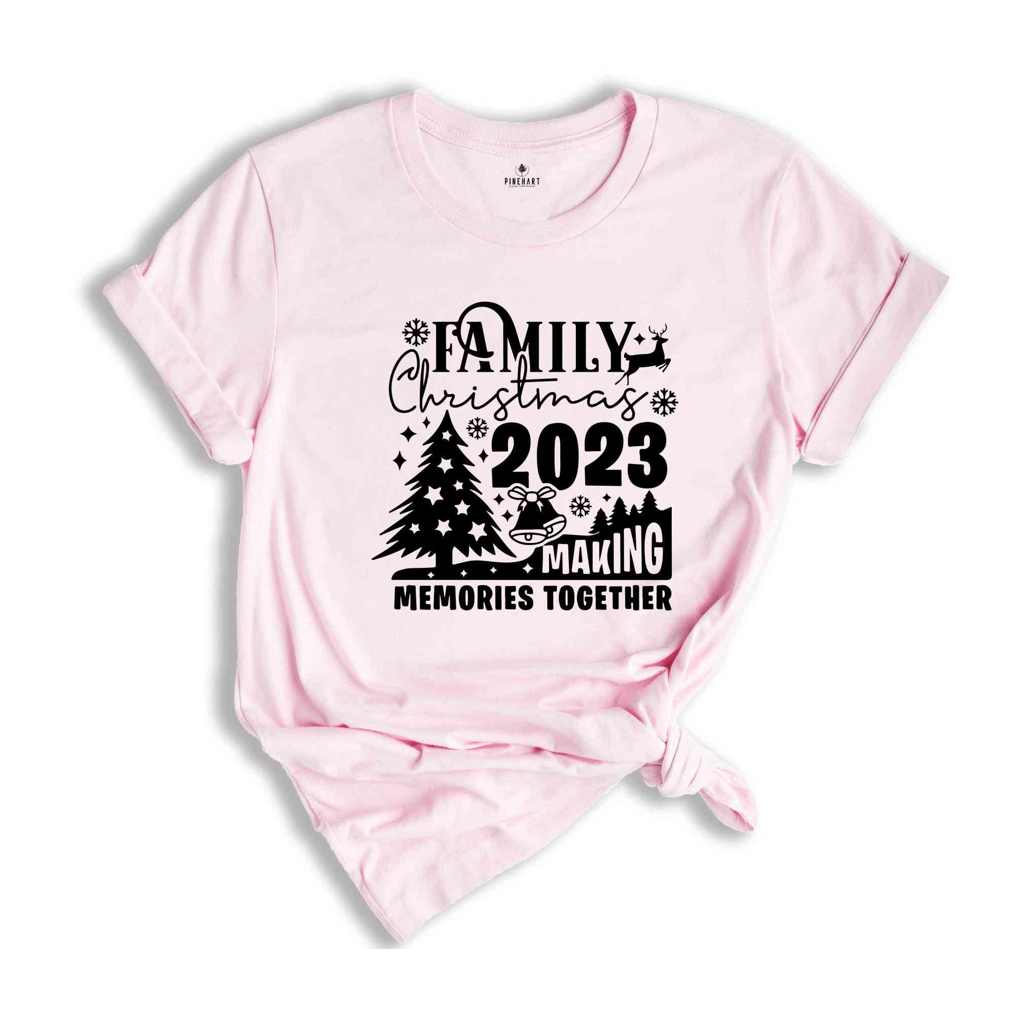 Family Christmas 2023 Shirt, Making Memories Together, Christmas Crew Shirt, Family Matching Shirt, Christmas Shirt, Holiday Shirt