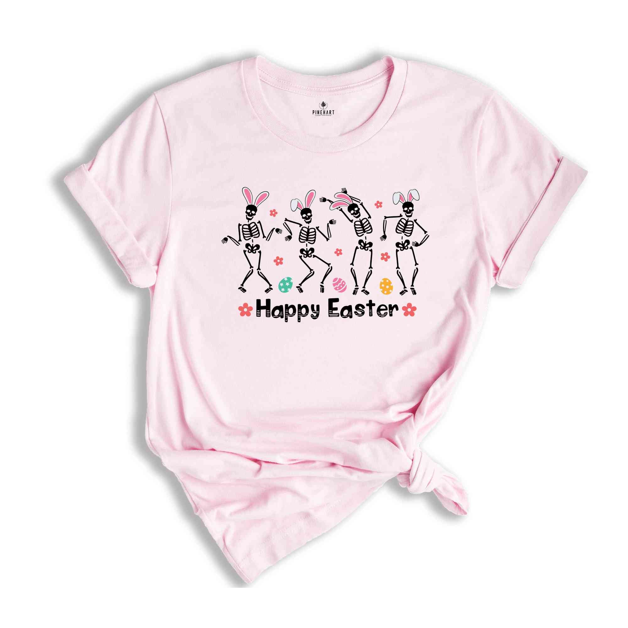 Dancing Skeleton Easter Shirt, Funny Easter Shirt, Easter Bunny Shirt, Skeleton Easter Shirt, Easter Eggs Shirt