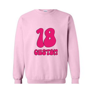 Custom In My Birthday Era Hoodie, Custom Name and Age Birthday Hoodie, Custom Birthday Sweatshirt, Birthday Girl Hoodie, Birthday Party Gift