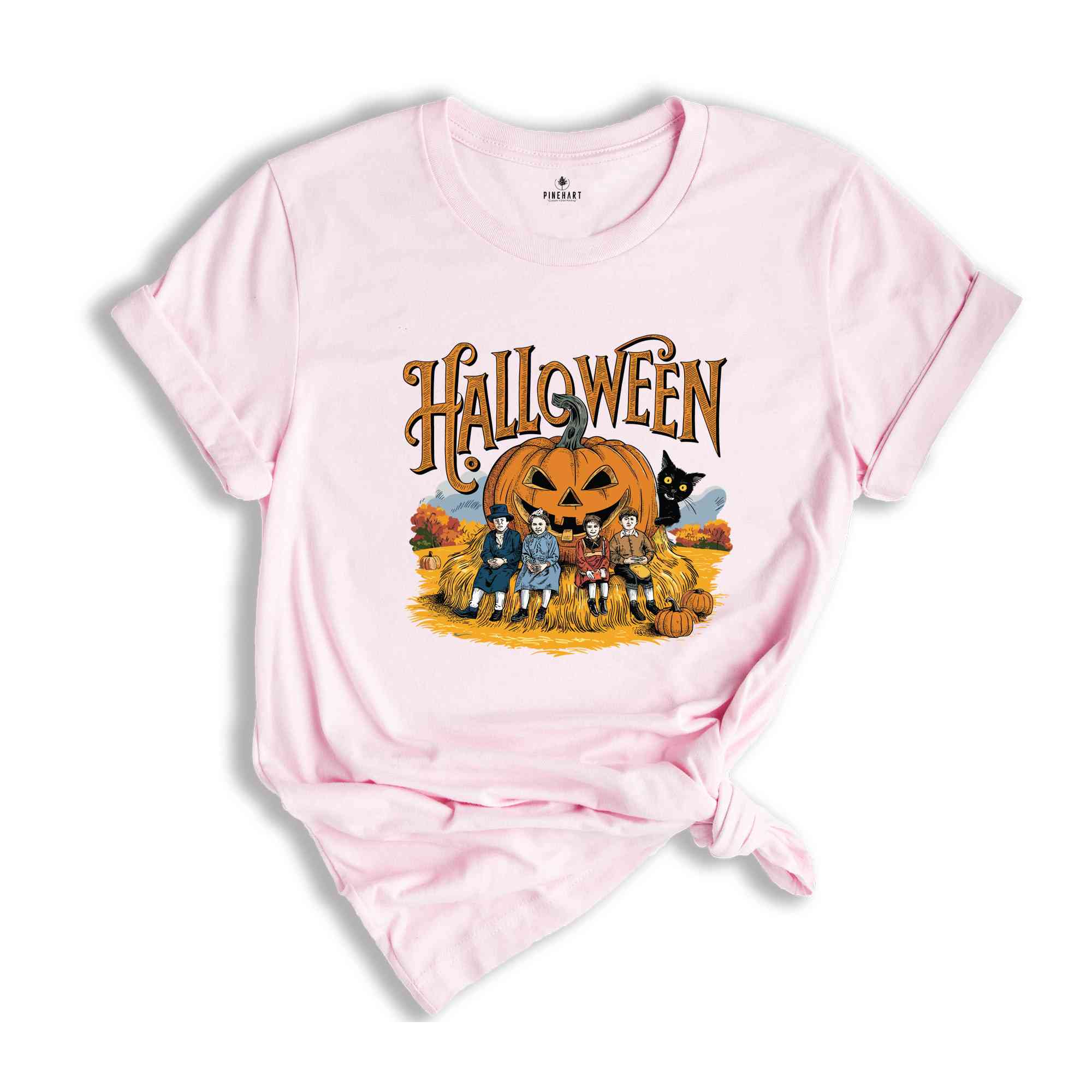 Jack O Lantern Shirt, Victorian Halloween, Retro Halloween, Retro Halloween tee, Witchy Clothes, Halloween Clothes, Vintage Halloween