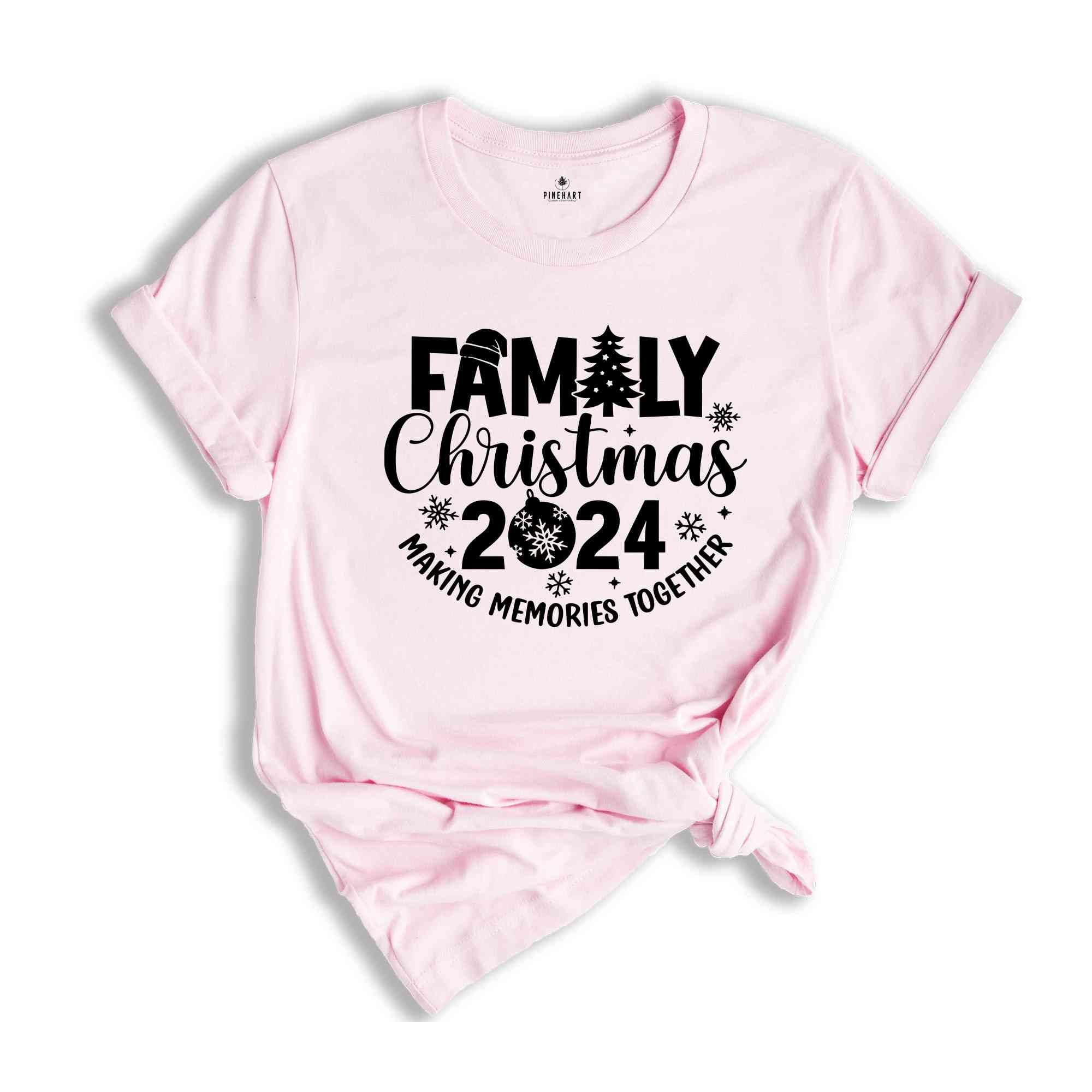 Family Christmas 2024 Shirt, Christmas Shirt, Matching Christmas Shirt, Christmas Party Shirt, Christmas Family Shirt