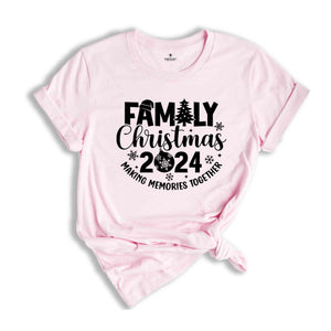 Family Christmas 2024 Shirt, Christmas Shirt, Matching Christmas Shirt, Christmas Party Shirt, Christmas Family Shirt