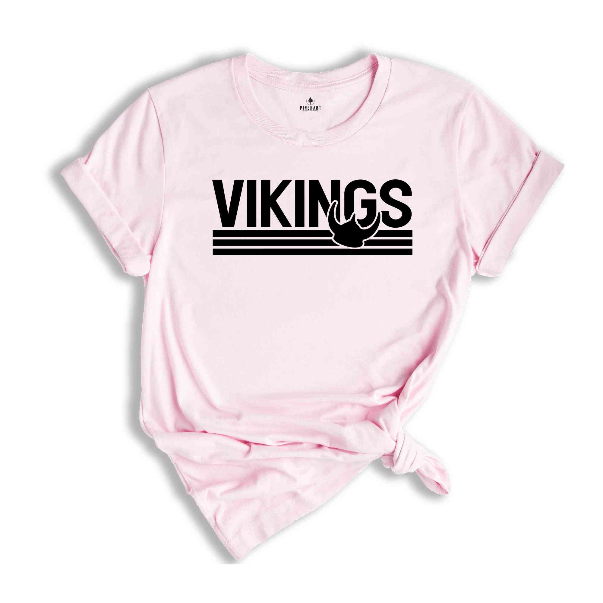 Team Mascot Vikings Shirt, Vikings Team Shirt, Vikings Team Spirit Shirt, Vikings Fan Shirt, School Spirit Shirt, Vikings Mascot Shirt