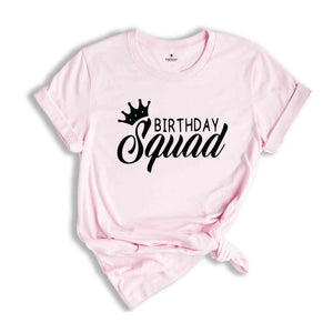 Birthday Queen T-Shirt, Birthday Squad Matching Shirts, Birthday Queen Gifts, Birthday Party Shirts, Girls Party Shirts