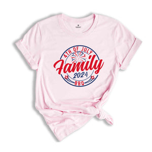 Family 4th Of July, Fourth Of July Crew, Independence Day, 4th Of July Crew, Family Matching Shirt, Patriotic T-Shirt, Honor Shirt