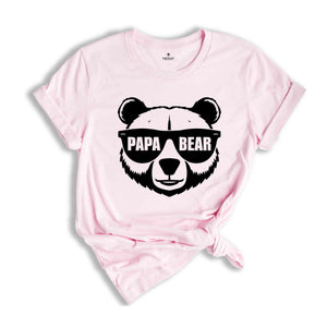 Papa Bear Sunglass Shirt, Papa Bear Shirt, Dad Shirt, Father's Day Shirt, Husband Gift, Dad's Matching Shirt, Father's Day Gift