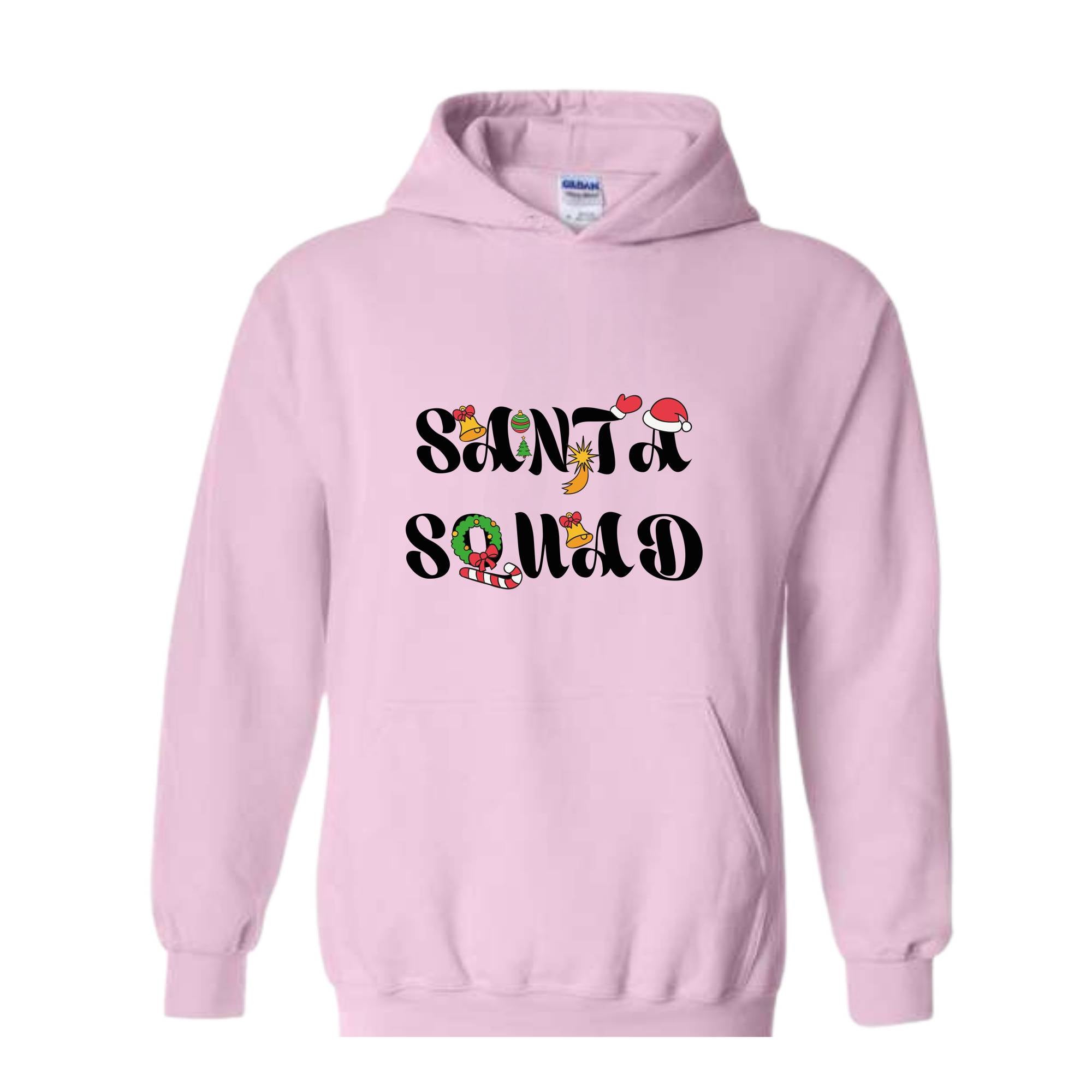 Santa Squad Sweatshirt, Xmas Sweatshirt, Festive Sweatshirt, Xmas Gift, Christmas Squad, Matching Sweatshirts, Holiday Outfit