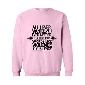 Enjoy The Silence Shirt, Breaks The Silence Shirt, Trendy Electronic Music Fans Shirt, Humorous Teacher Appreciation Gifts