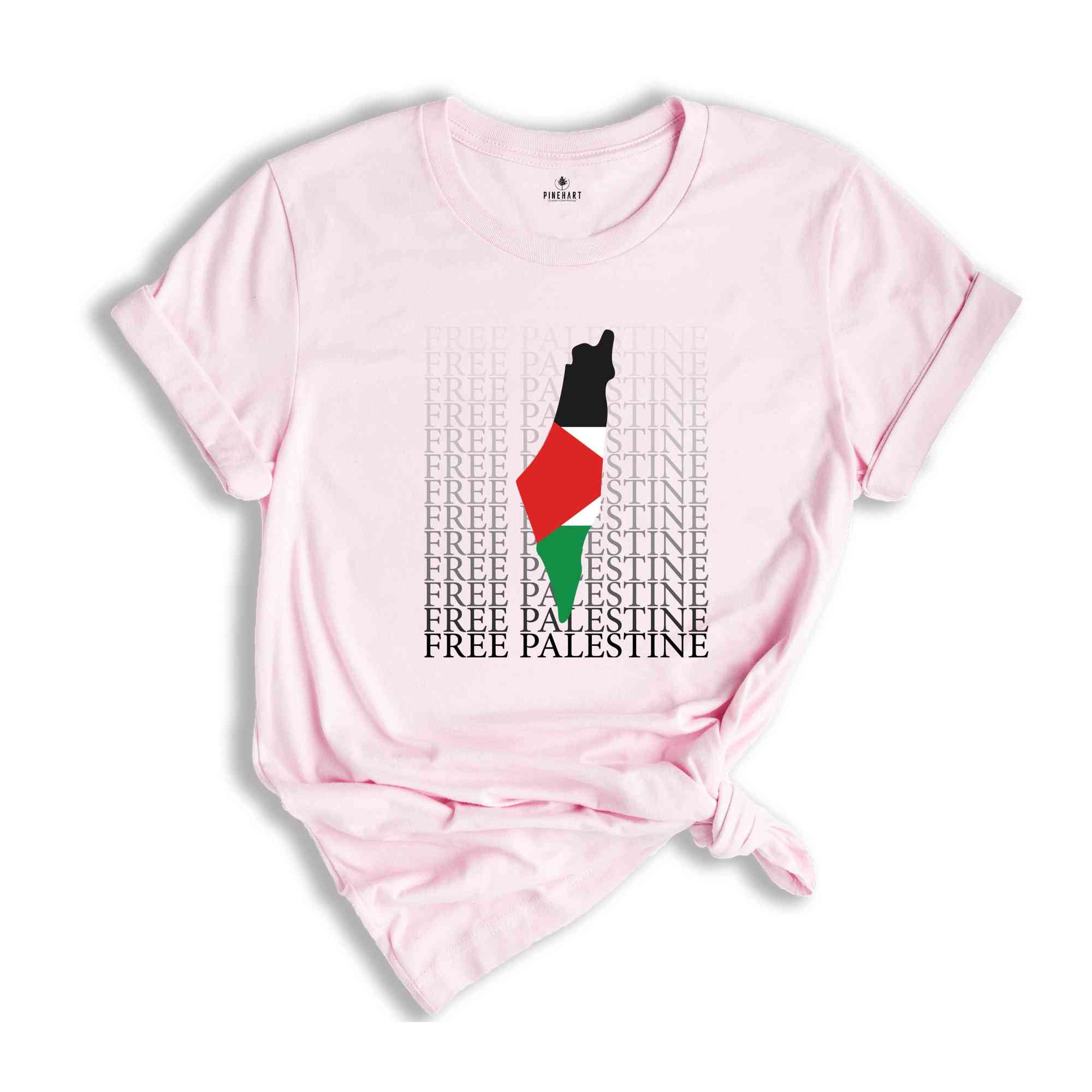 Free Palestine Tee, Free Free Palestine T-shirt, Viva Palestina Tee, Liva Palestina Tee, Save Gaza T-shirt