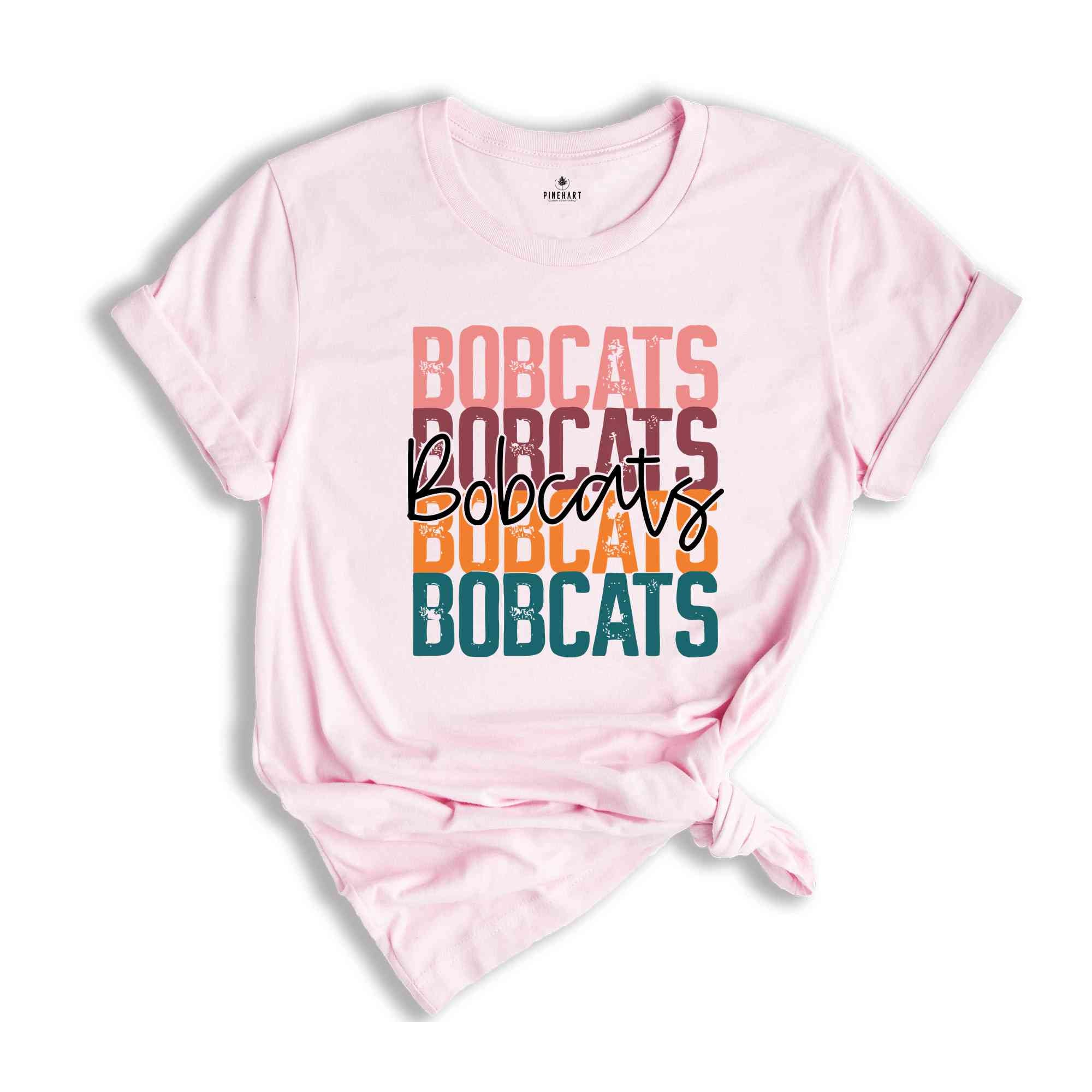 Retro Bobcats Team Shirt, Bobcats School Spirit Shirt, Baseball Bobcats Mascot Tee, Bobcats Fan Shirt, Sport Mascot Gift