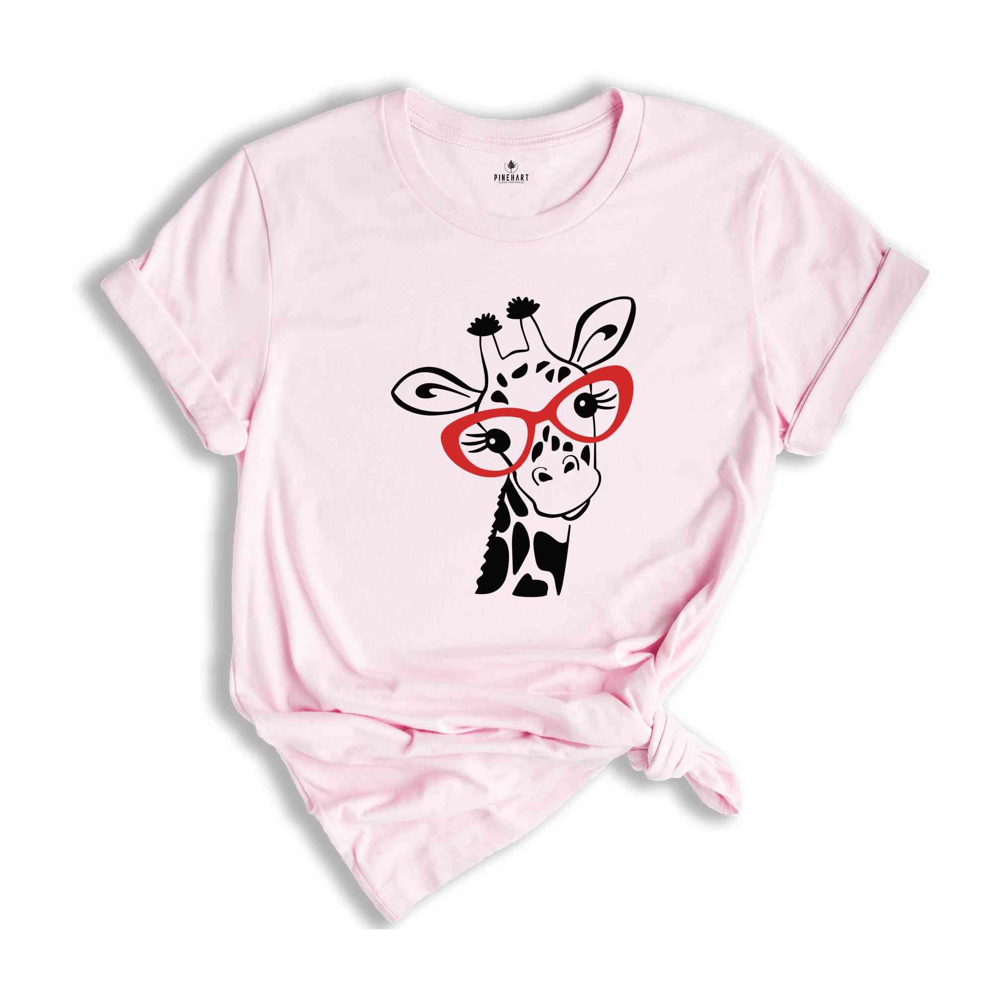 Giraffe Shirt, Valentine's Day Shirt, Women Valentine Gift, Love Shirt, Cute Valentines Day Shirt, Valentines Day Tee