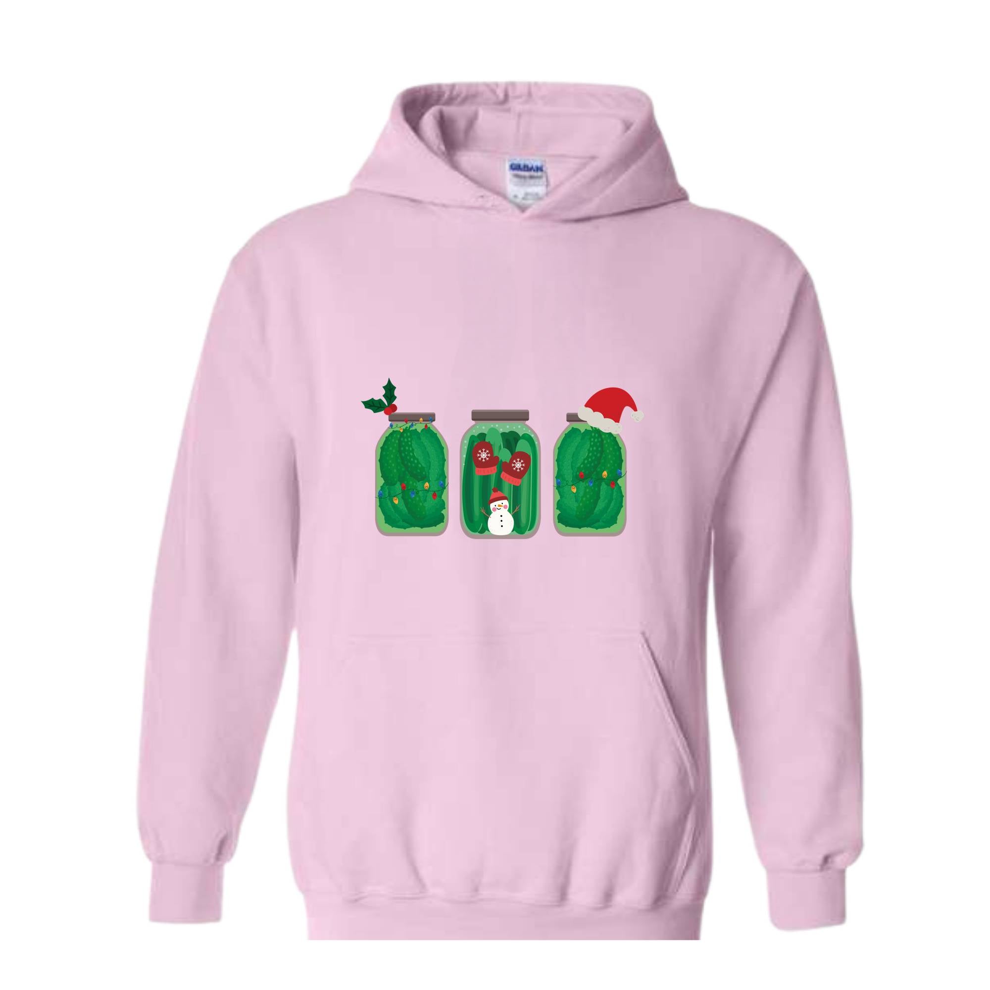 Pickles Christmas Sweatshirt, Pickles Sweatshirt, Pickle Lover Gift, Christmas Sweatshirt, Foodie Sweatshirt, Christmas Mom Sweatshirt