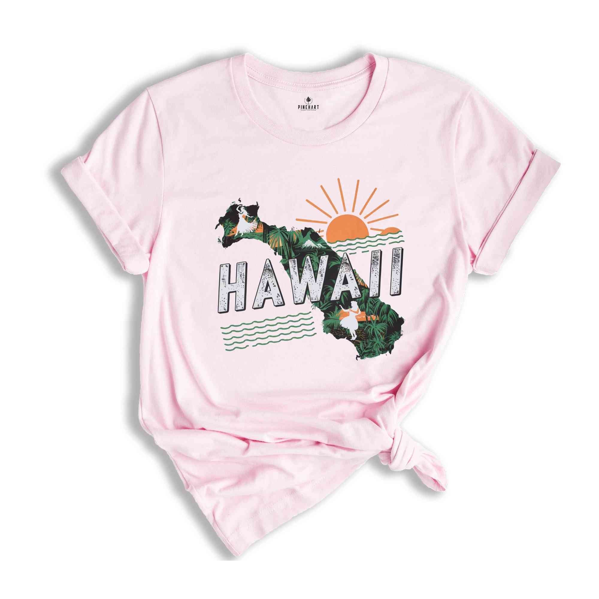 Retro State Of Hawaii Shirt, State Of Hawaii Shirt, State Shirt, Hawaii Shirt, Hawaii Lover Shirt, Family Trip Shirt, Travel Shirt