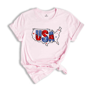 USA Freedom Shirt, Patriotic Shirt, Independence Day Shirt, 4th Of July Shirt, Retro America Shirt, America Lover Tee