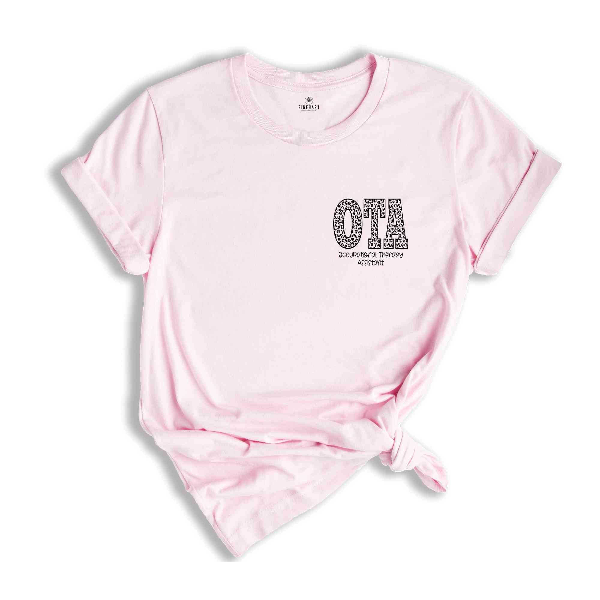 Occupational Therapy Assistant Shirt, Pocket OTA T-Shirt, OTA School Grad Shirt, Therapy Assistant Tee, OTA for Gift