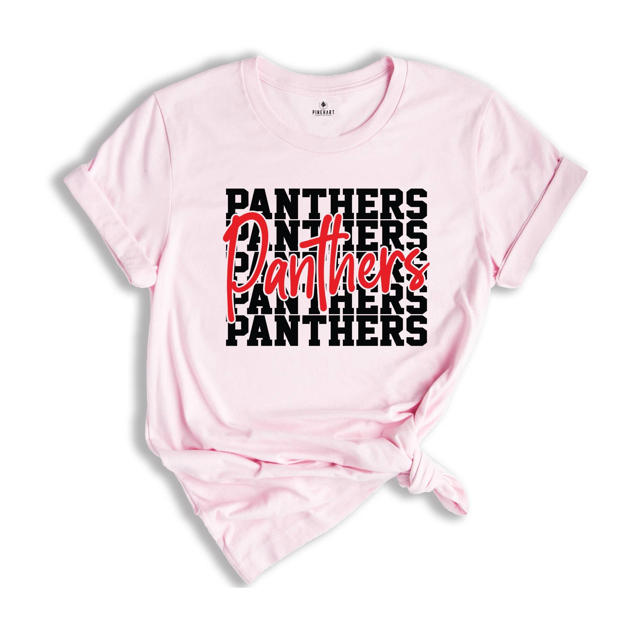 Team Mascot Back to School Shirt, Panthers Team, Panthers Team Spirit Shirt, Panthers Fan Shirt, Panthers School Shirt