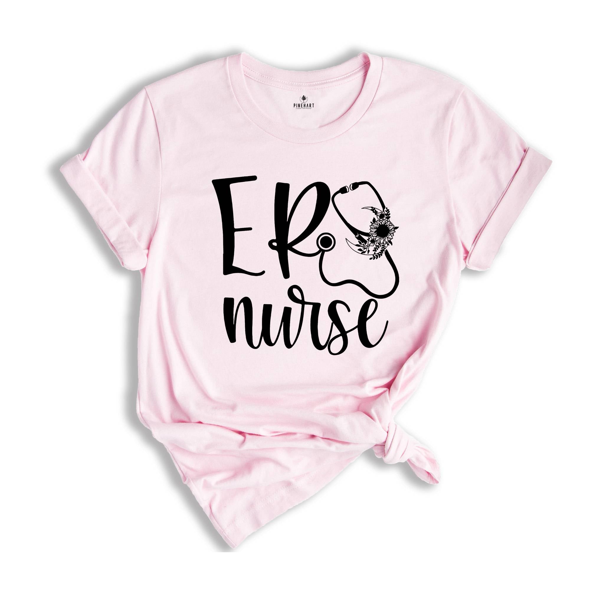 ER Nurse Shirt, Emergency Registered Nurse Tee, Nurse Shirt, New Grad Tee, Nurse Grad Gift, Emergency Medicine ER Shirt