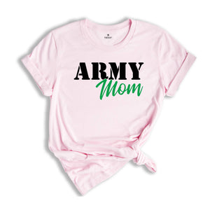 Army Mom Shirt, Cute Veteran Mom Tee, Gift For Army Mom, Proud Army Mom Shirt, Mothers Day Gift, Military Mom Shirt, Army Wife Shirt