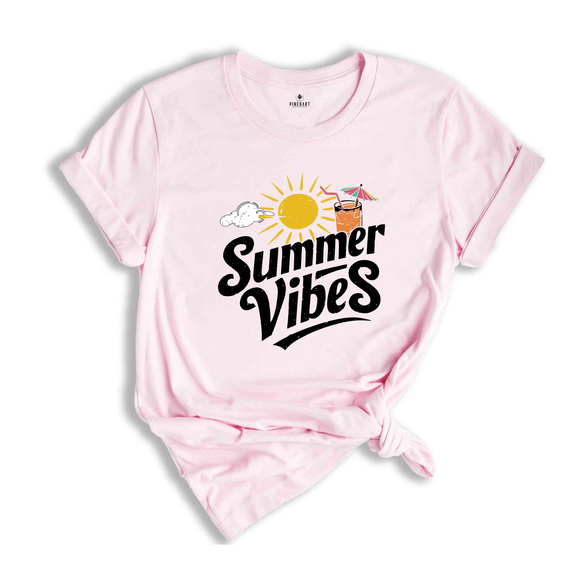 Summer Vibes Shirt, Happiness Shirt, Beach Shirt, Summer Shirt, Cool Summer Shirt, Trendy Beach Shirt, Summer Vacation Shirt