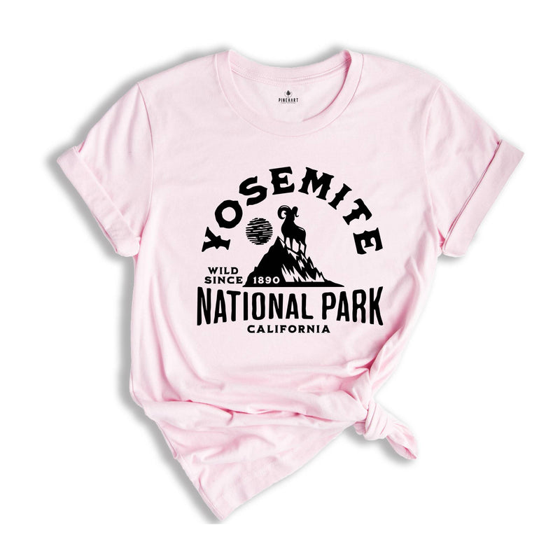 Yosemite National Park Wıld Since 1890 California Shirt ,Yosemite T-Shirt, Nature Lover Tee, Explore Shirt, Adventure Shirt, Outdoor Tee