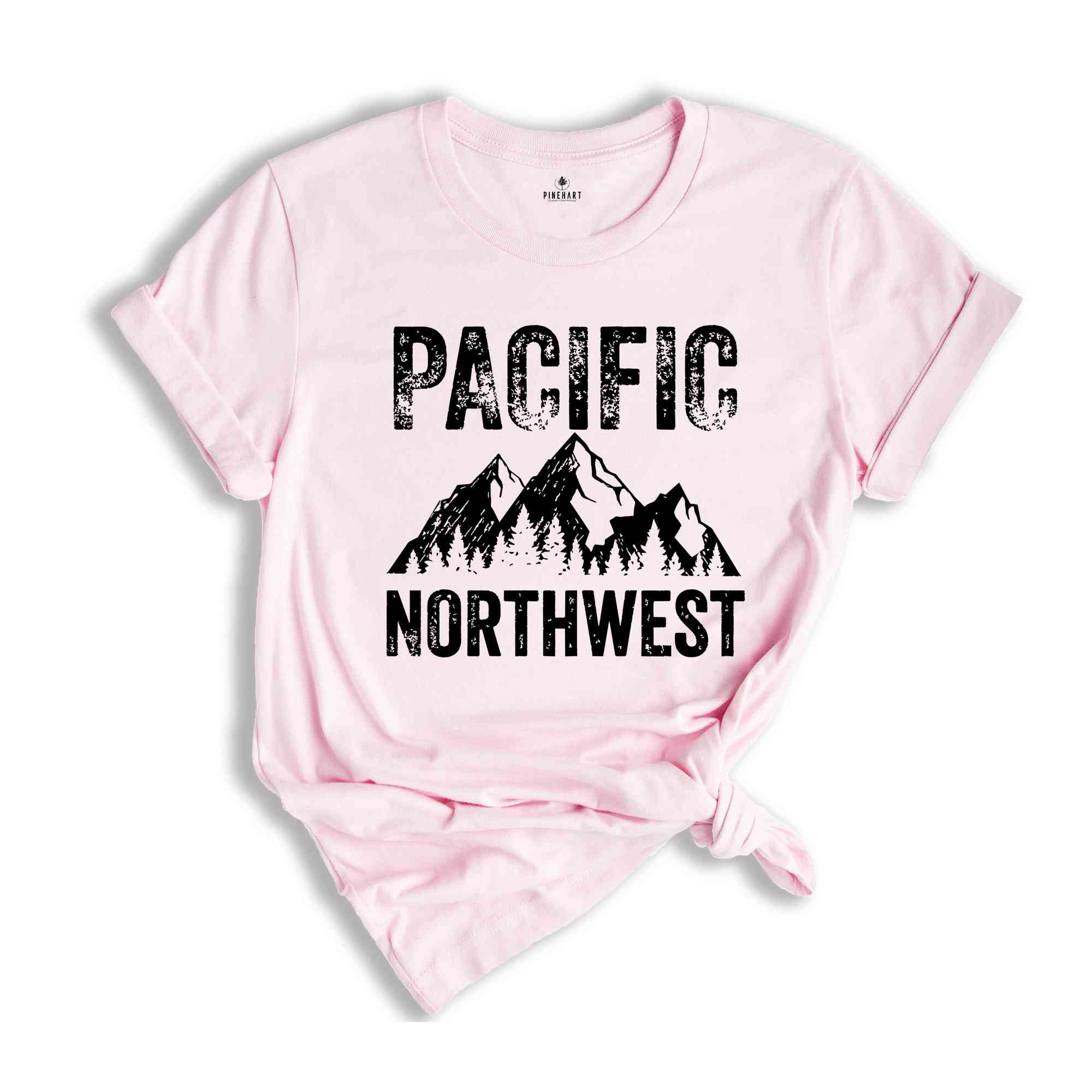 Pacific Northwest Shirt, Hiking T-Shirt, Nature Lover Shirt, Washington Shirt, Mountain Shirt, Adventure Shirt, Travel Shirt