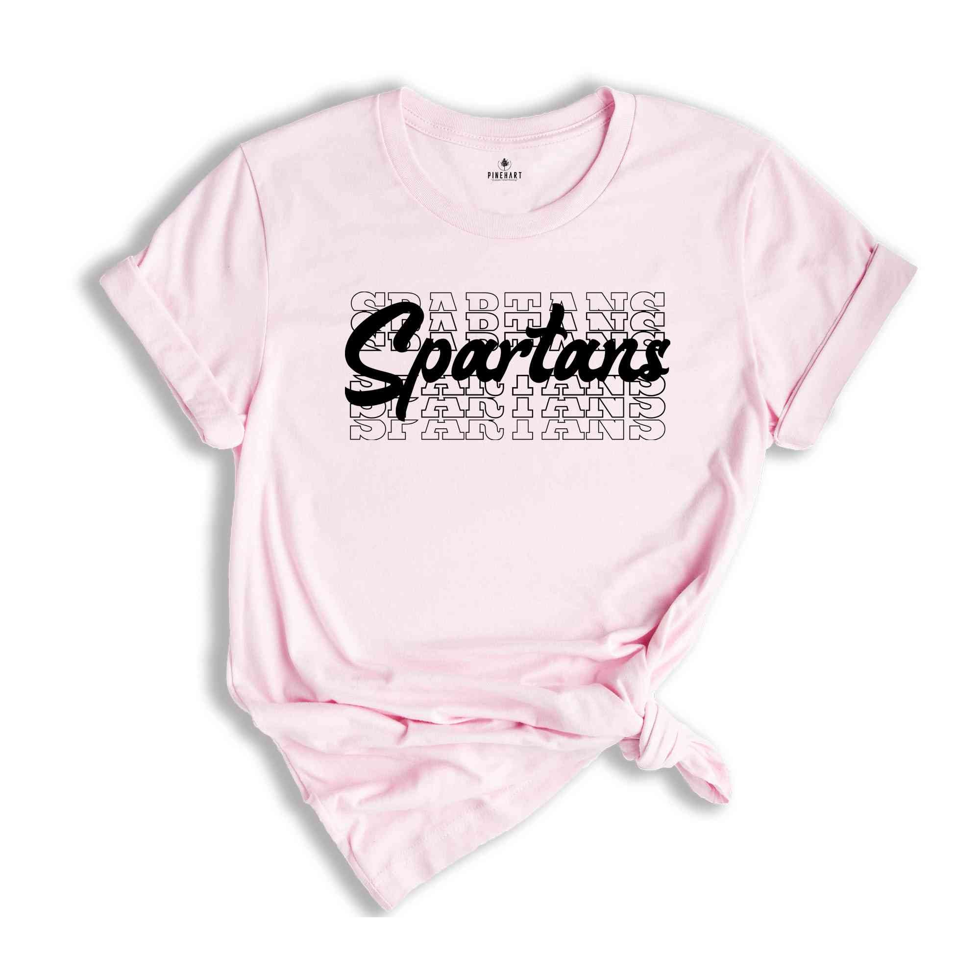 Team Mascot Shirt, Spartans Team Shirt, Spartans Team Spirit Shirt, Spartans Fan Shirt, Spartans School Shirt, Spartans School Spirit