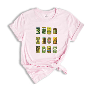 Pickle Shirt,Vintage Canned Pickles Shirt, Pickle Lovers T-shirt, Tiktok Pickle Shirt, Canning Season Shirt