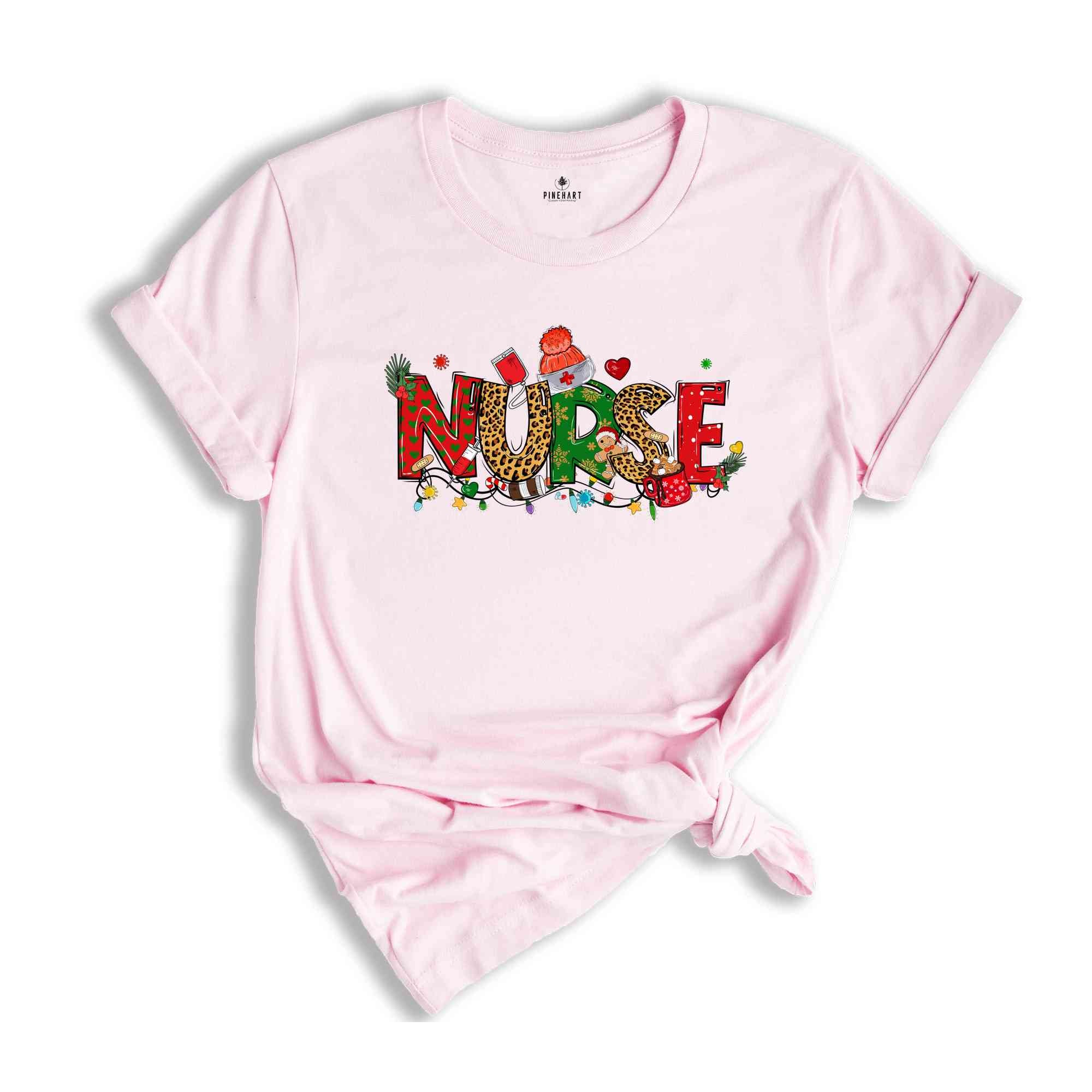 Christmas Nurse Shirt, Nurse Cute Shirt, Nursing Shirt, Christmas Nurse Gift, Nurse Life Christmas Shirt, School Nurse Christmas