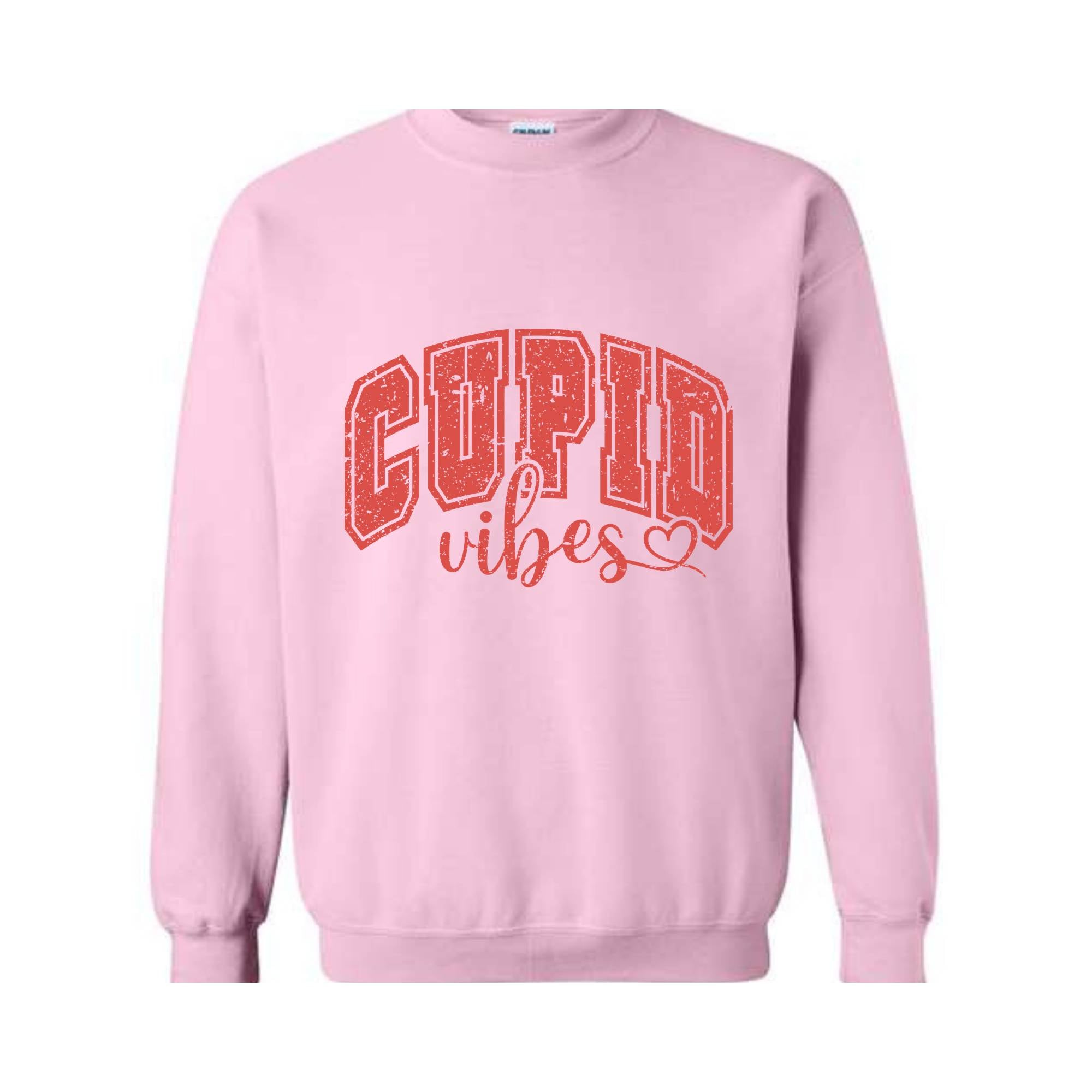 Cupid Vibes Sweatshirt, Valentine's Day Sweatshirt, Gift For Valentine, Valentine's Day Gift, Love Sweatshirt, Couple Sweatshirt