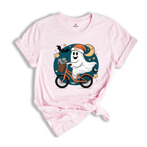 Halloween Ghost Shirt, Cute Ghost Shirt, Halloween Shirt, Cute Fall Shirt, Spooky Season Shirt, Gift For Halloween, Retro Halloween Shirt