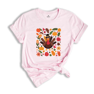 Pumpkin Thanksgiving Shirt, Gift For Christians, Thanksgiving Shirt, Boho Christian Shirt, Autumn Season Tee