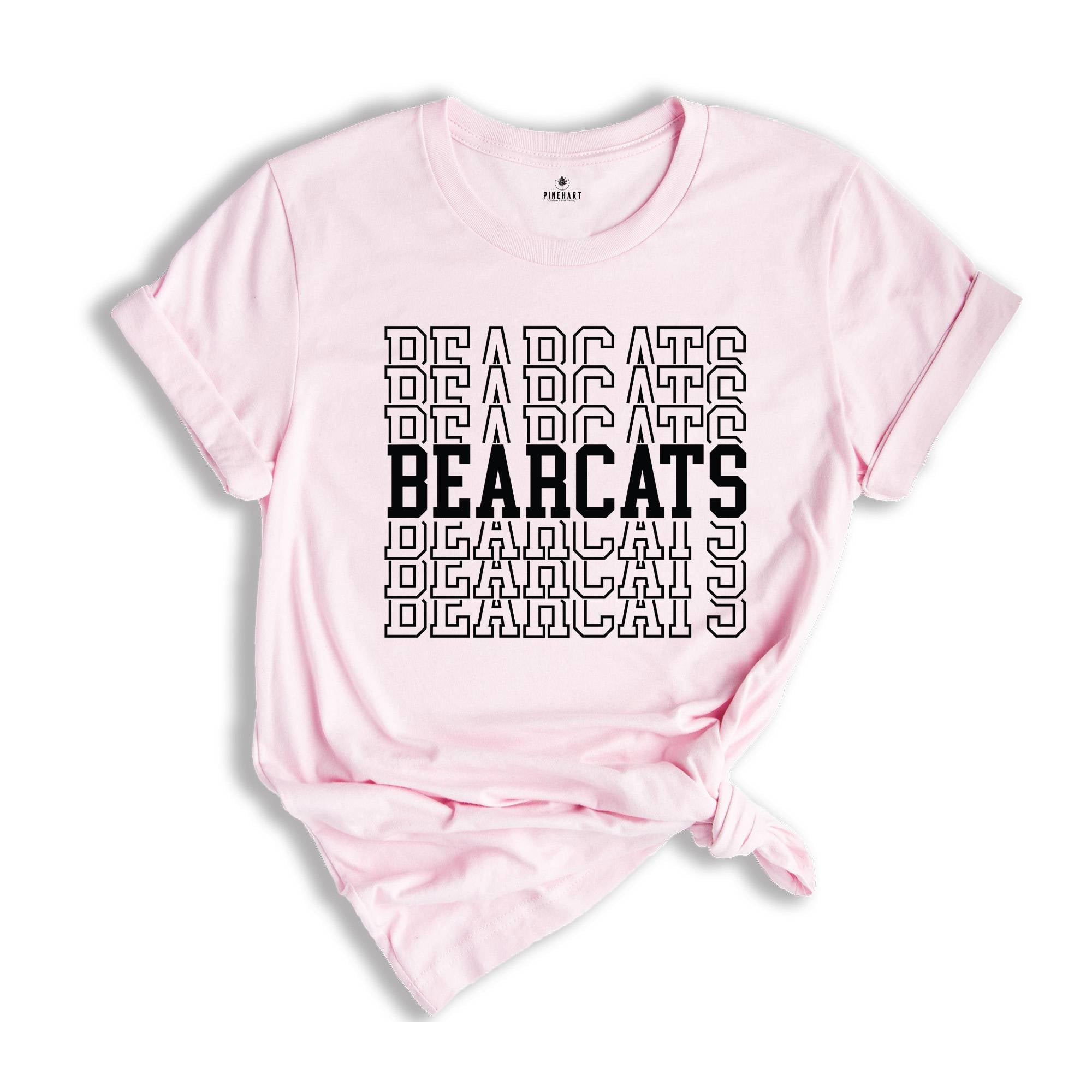 Team Mascot Shirt, Bearcats Team Shirt, Bearcats Team Spirit Shirt, Bearcats Fan Shirt, Bearcats School Shirt, Bearcats School Spirit