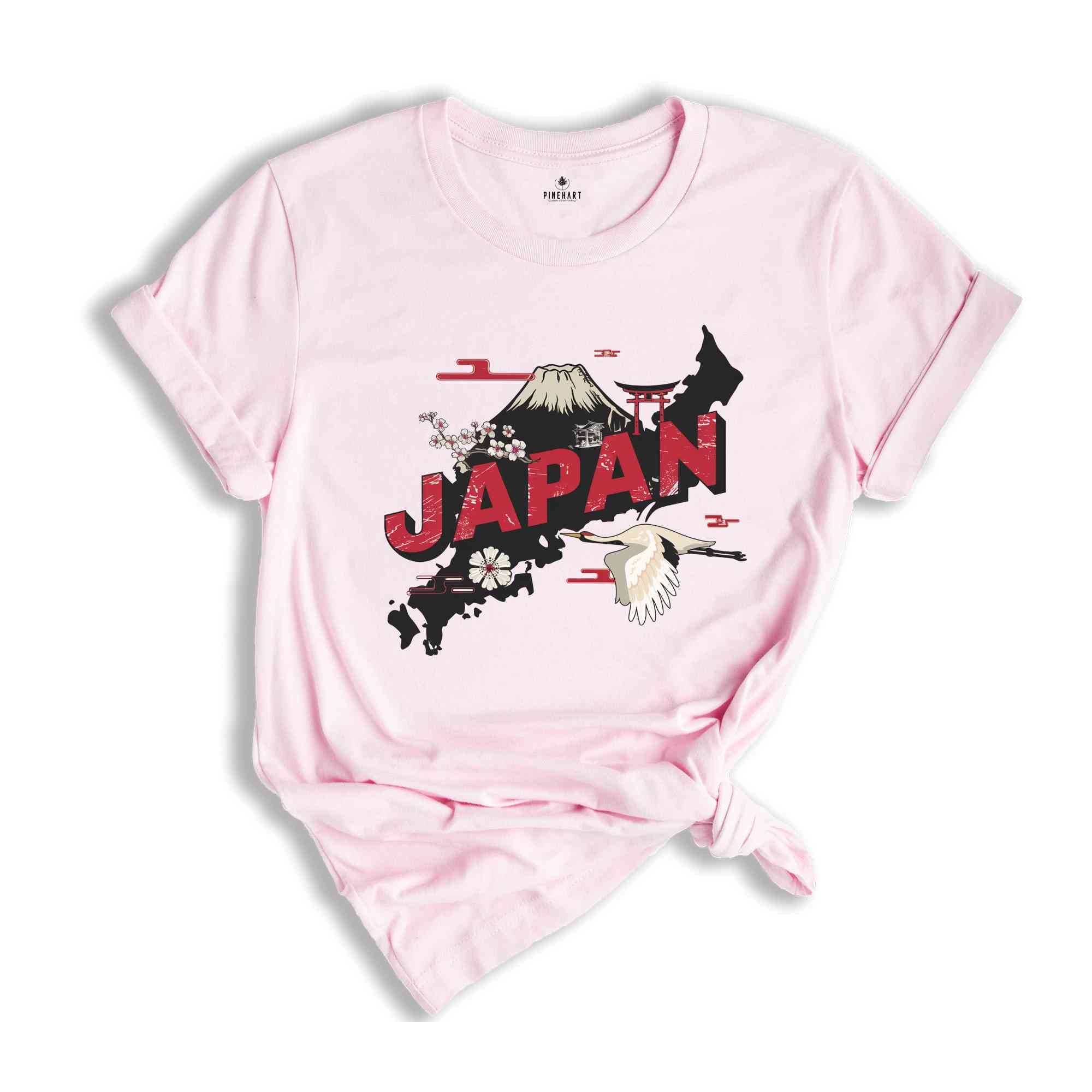 Retro Japan Shirt, Japan Travel Shirt, Country Travel Shirt, Shirt For Traveler, Travel Lover Gift, Travel Tee, Trip Shirt