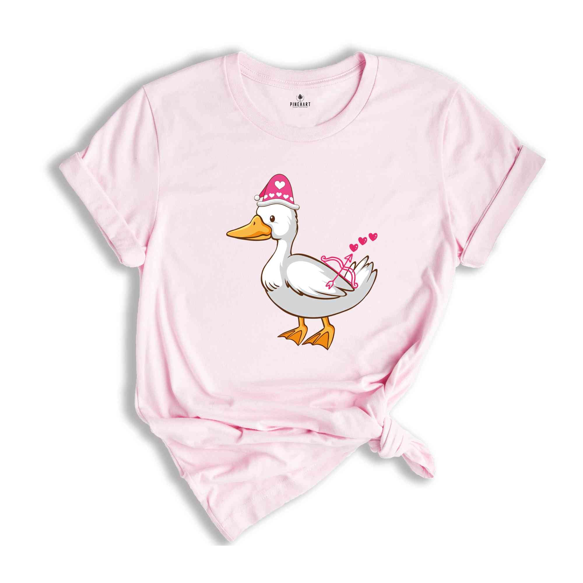 Cupid Goose Valentine Shirt, Funny Valentine Tee, Love Humor Tee, Valentine's Day Gift, Funny Cupid Shirt, Love Arrows, Funny Goose Shirt