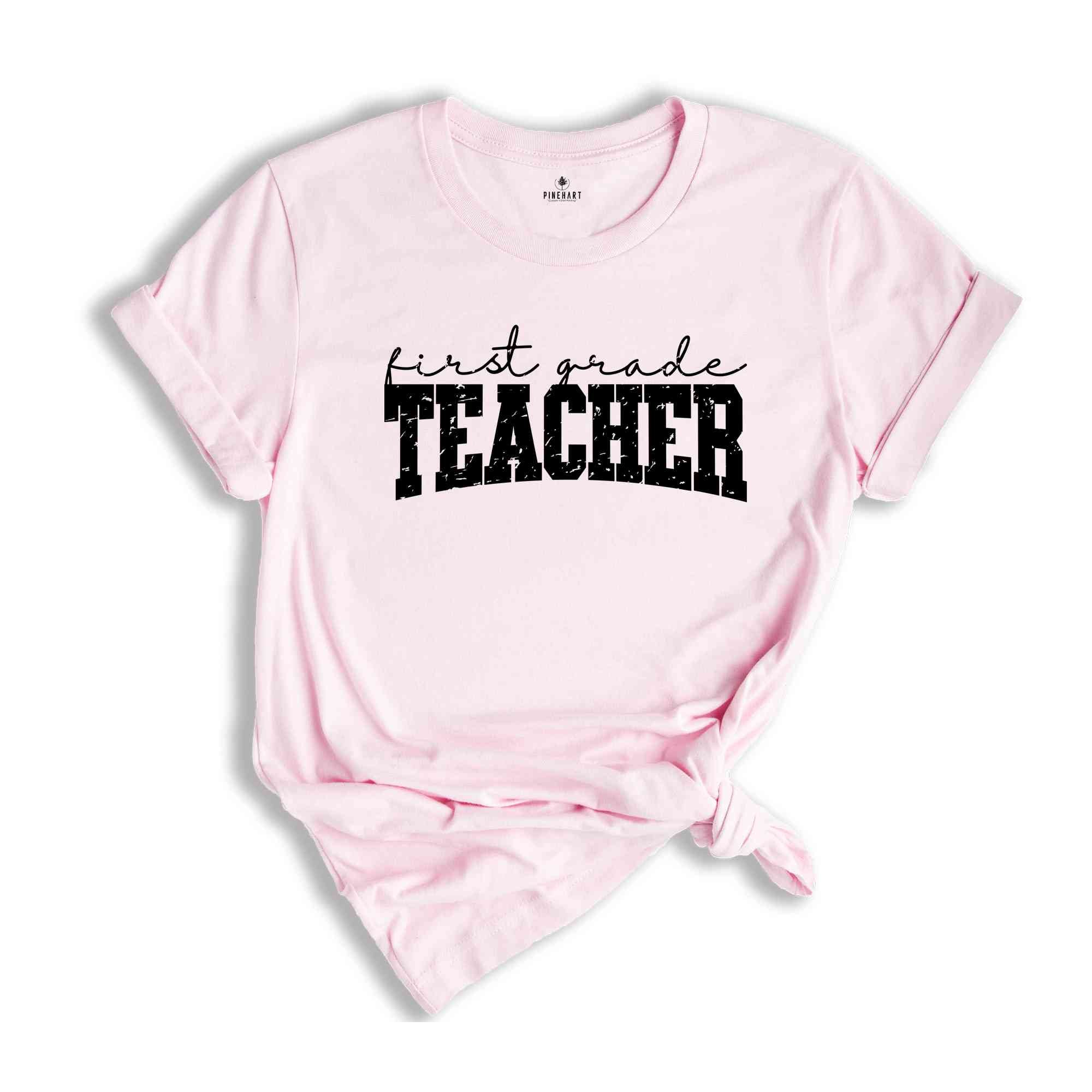 First Grade Teacher Shirt, Tie Dye Shirt, Teacher Life Shirt, 1st Grade Shirt, Teacher Gift, Cute Teacher Shirt, Teacher Appreciation