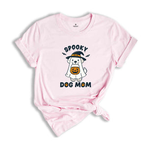 Spooky Dog Mom Shirt, Dog Lover Shirt, Dog Mama Shirt, Spooky Season Shirt, Dog Shirt, Ghost Shirt, Halloween Gift, Pumpkin Shirt