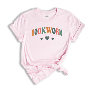 Bookworm Shirt, Cute Teacher Books Lover T-Shirt, ESL Teacher Tee, Teacher Reading Sweatshirt, Group Teacher Shirt