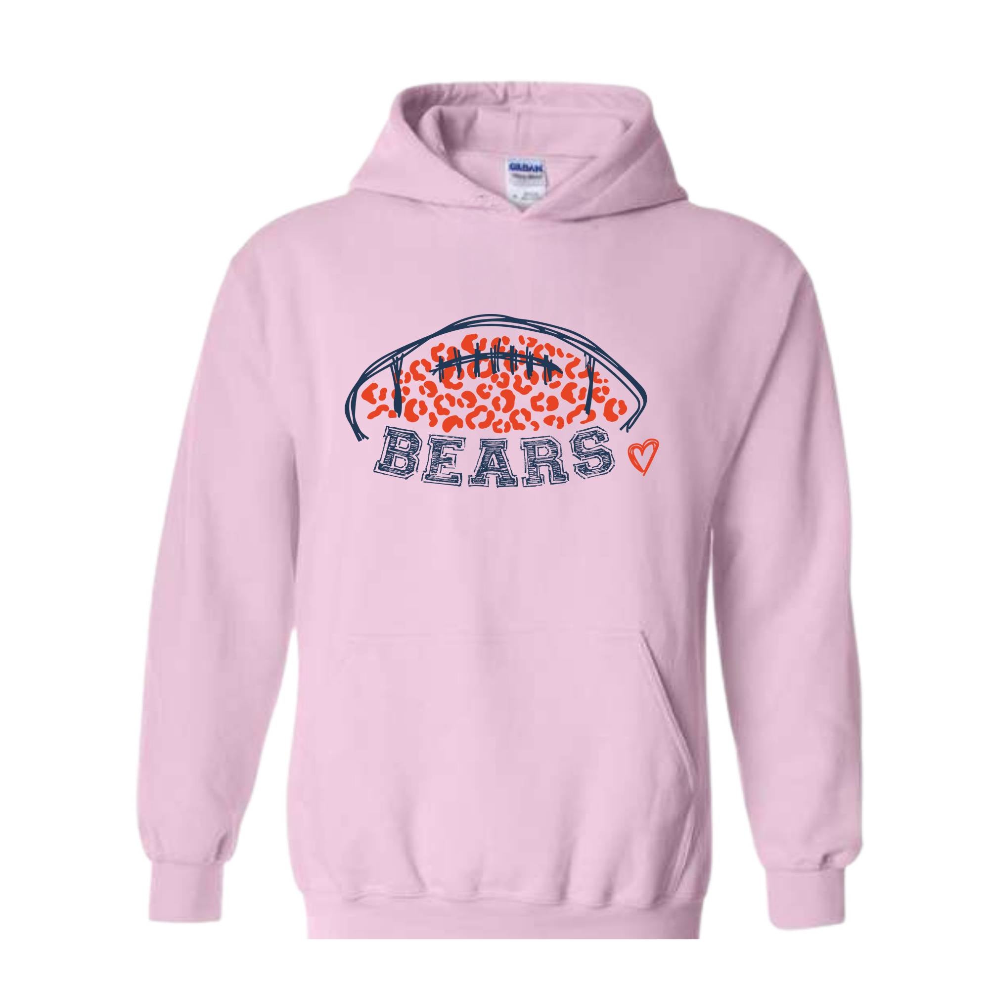 Bears Team Sweatshirt, Team Mascot Hoodie, Bears School Spirit Sweater, Game Day Sweatshirt, Bears College Mascot Hoodie