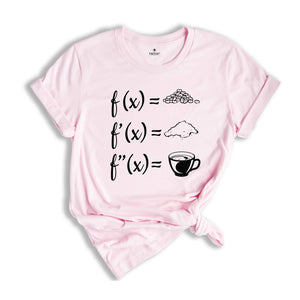 Math Teachers Derivation the Coffee Bean Shirt, Math Teacher Gift, Math Tee, Funny Math Shirt, Coffee Lover Teacher