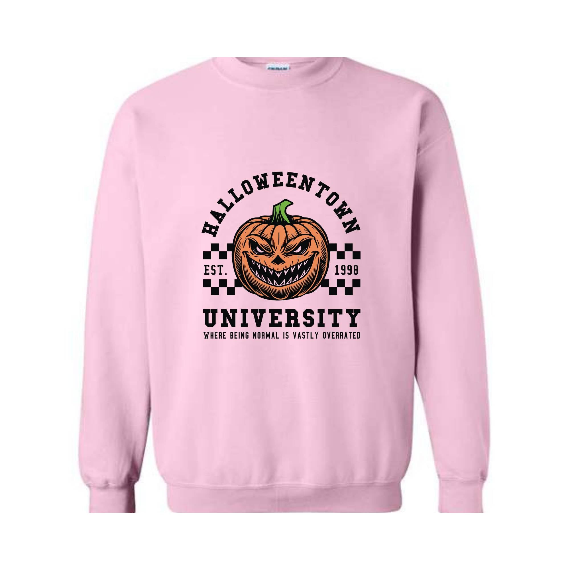 Retro Halloweentown University Sweatshirt, Vintage Halloween Sweater, Halloweentown Sweatshirt, Pumpkin Horror Shirt