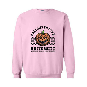 Retro Halloweentown University Sweatshirt, Vintage Halloween Sweater, Halloweentown Sweatshirt, Pumpkin Horror Shirt