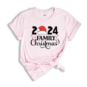 Family Christmas 2024 Shirt, Christmas T-Shirt, Matching Christmas Tee, Christmas Santa Gift, Christmas Party Shirt