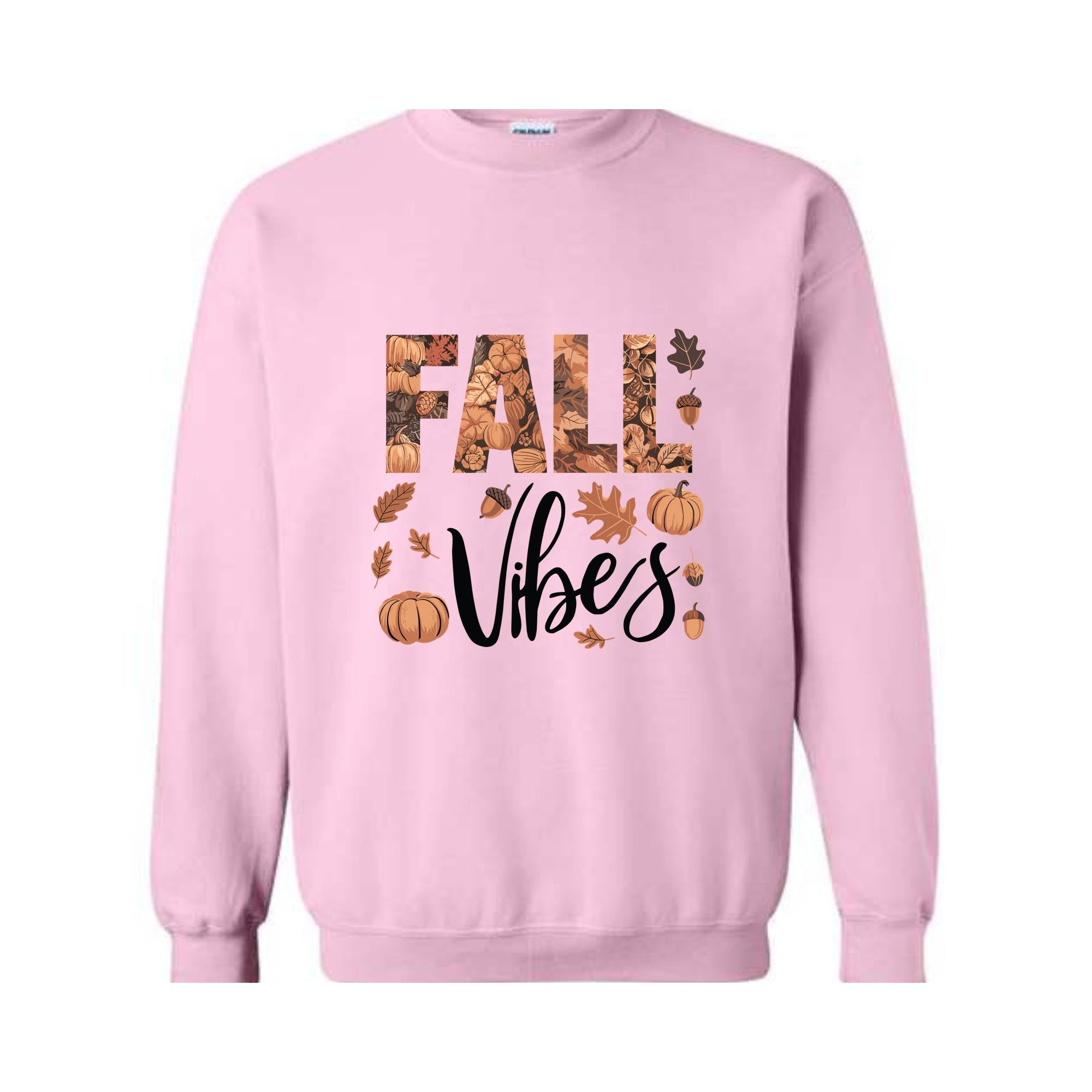 Fall Vibes Sweatshirt, Pumpkin Season Sweater, Thanksgiving Tshirt, Halloween Shirt, Fall Apparel, Autumn Sweat, Thanksgiving Gifts