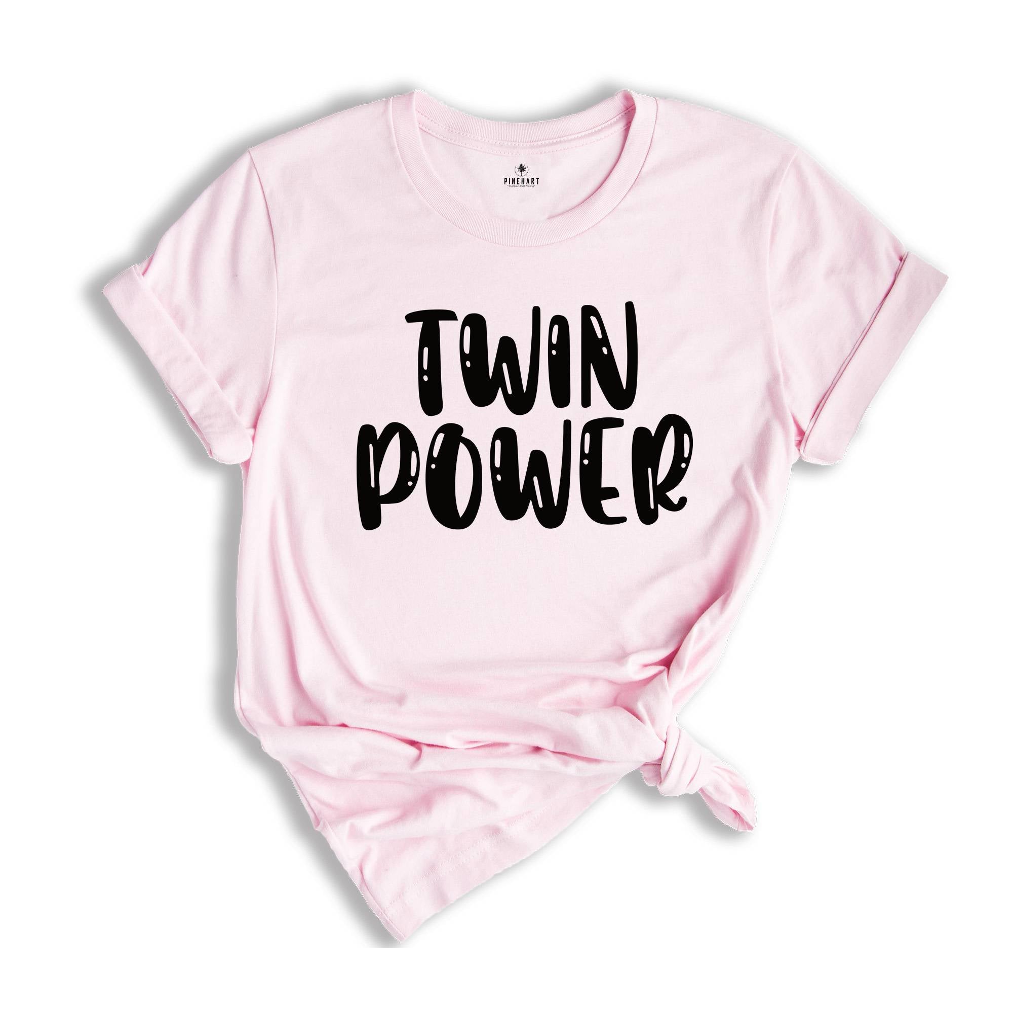 Twin Power Shirts, Sibling Matching Shirts, Matching Twin Shirt, Birthday Gift Shirt, Sibling Shirt, Twin Shirt