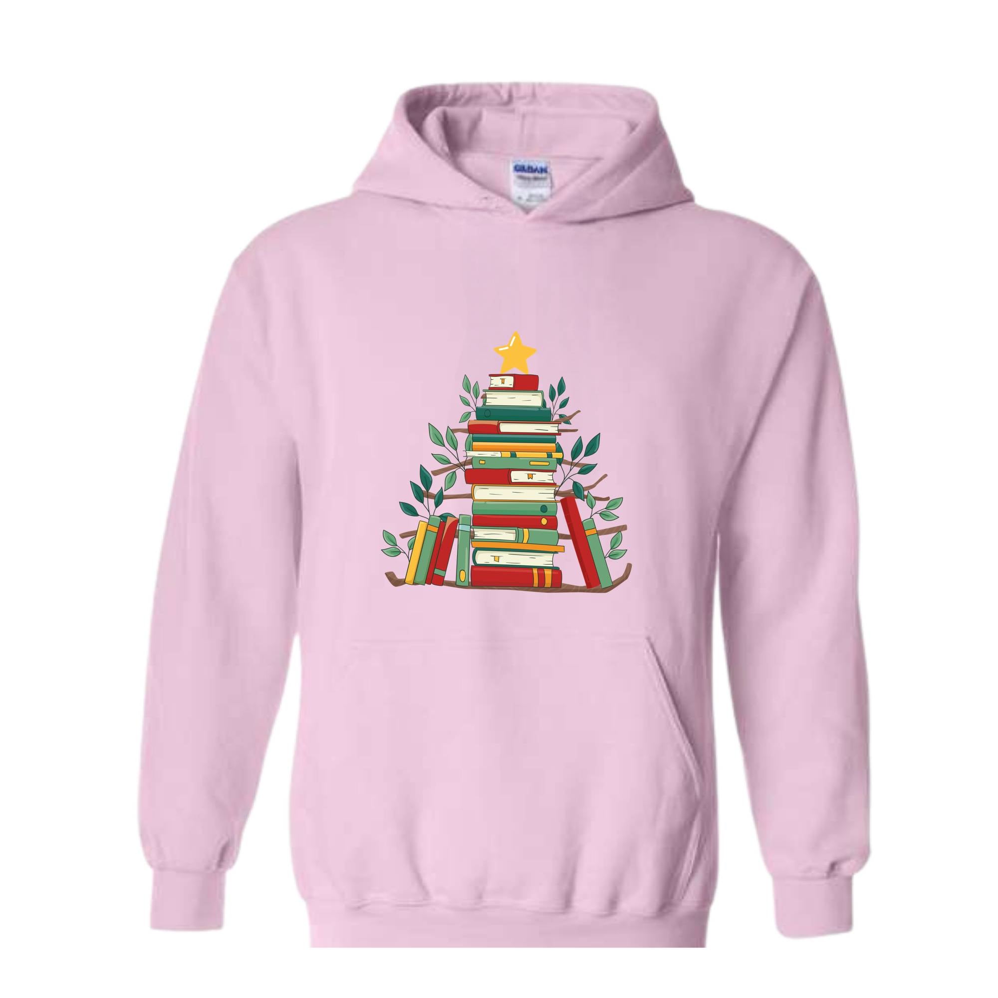 Book Christmas Tree Sweatshirt, Book Lover Gift, Christmas Tree T-Shirt, Book Lover Shirt, Christmas Bookworm, Bookish Christmas Gift, Liter