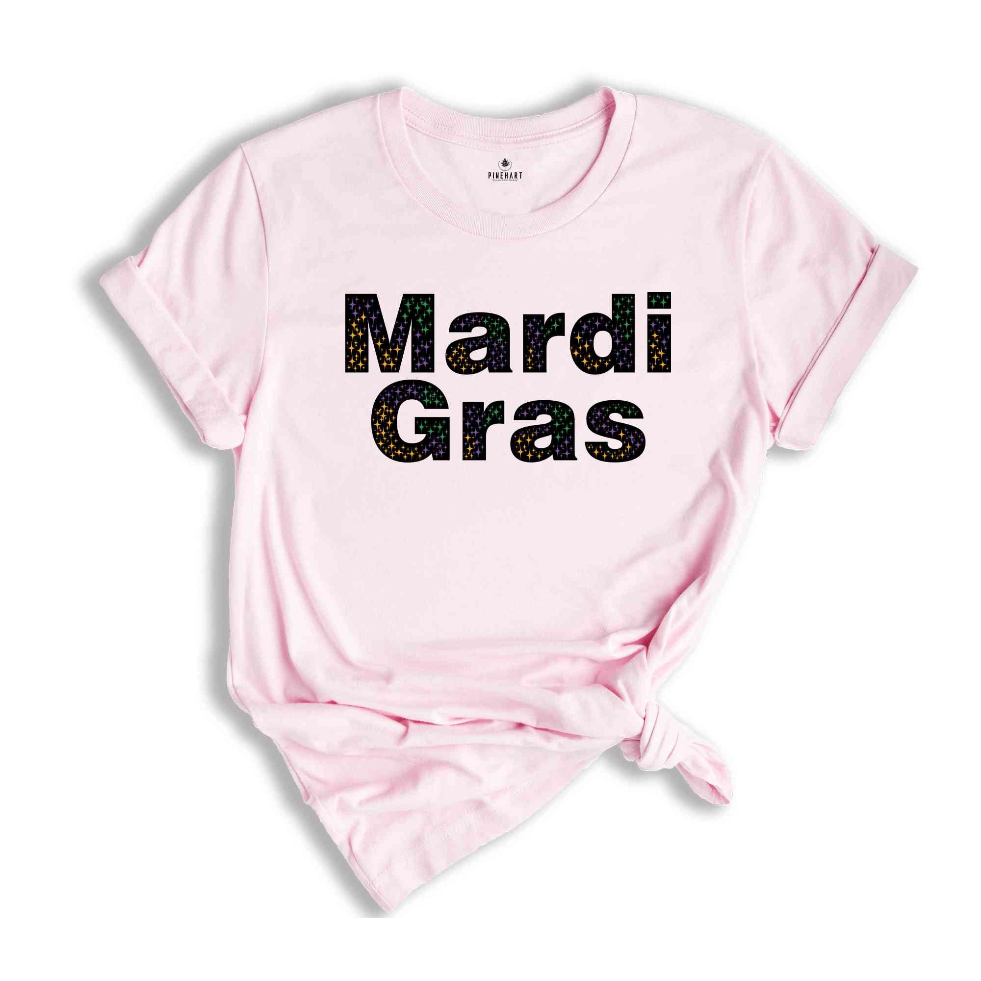 Sparkle Mardi Gras Shirt, Mardi Gras Carnival Tee, Mardi Gras Gift, Fat Tuesday T-Shirt, Fleur De Lis Tee, Mardi Gras Party Shirt