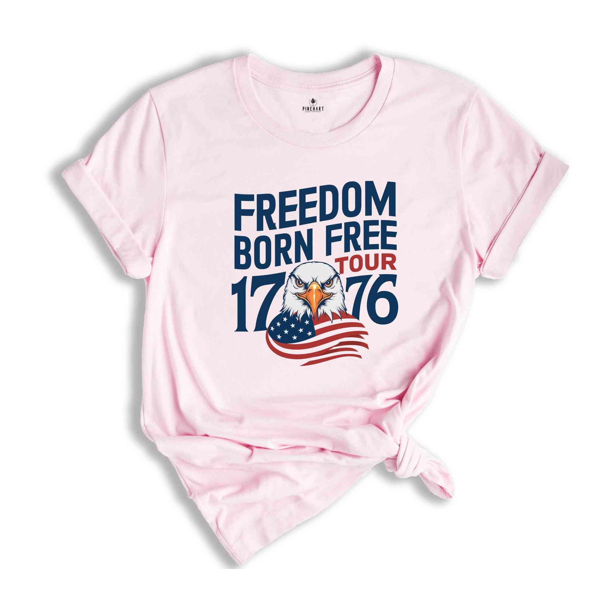 Retro 4th of July Shirt, Freedom tour, Red White and Blue, Eagle America shirt, Fourth of July Shirt, Independence Day Tee