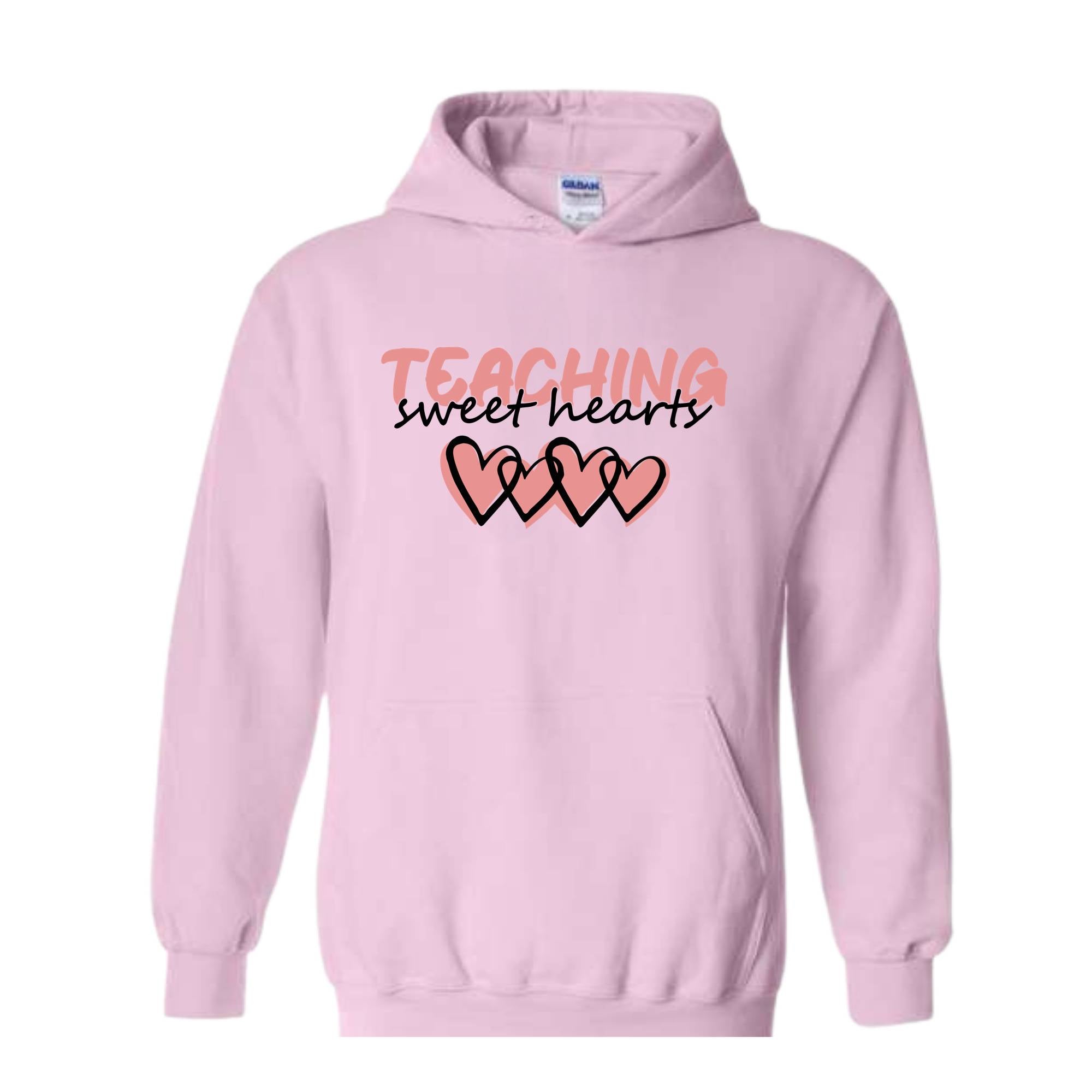 Teaching Sweethearts Valentines Sweatshirt, Teacher Life Sweatshirt, Valentines Day Sweatshirt, Valentines Day Gifts