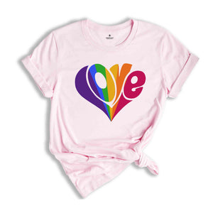 Love Shirt, Love Is Love Shirt, Equality Shirt, Pride Shirt, Pride Month Shirt, Bisexual Shirt, Lgbt Tshirt, Hurts No One