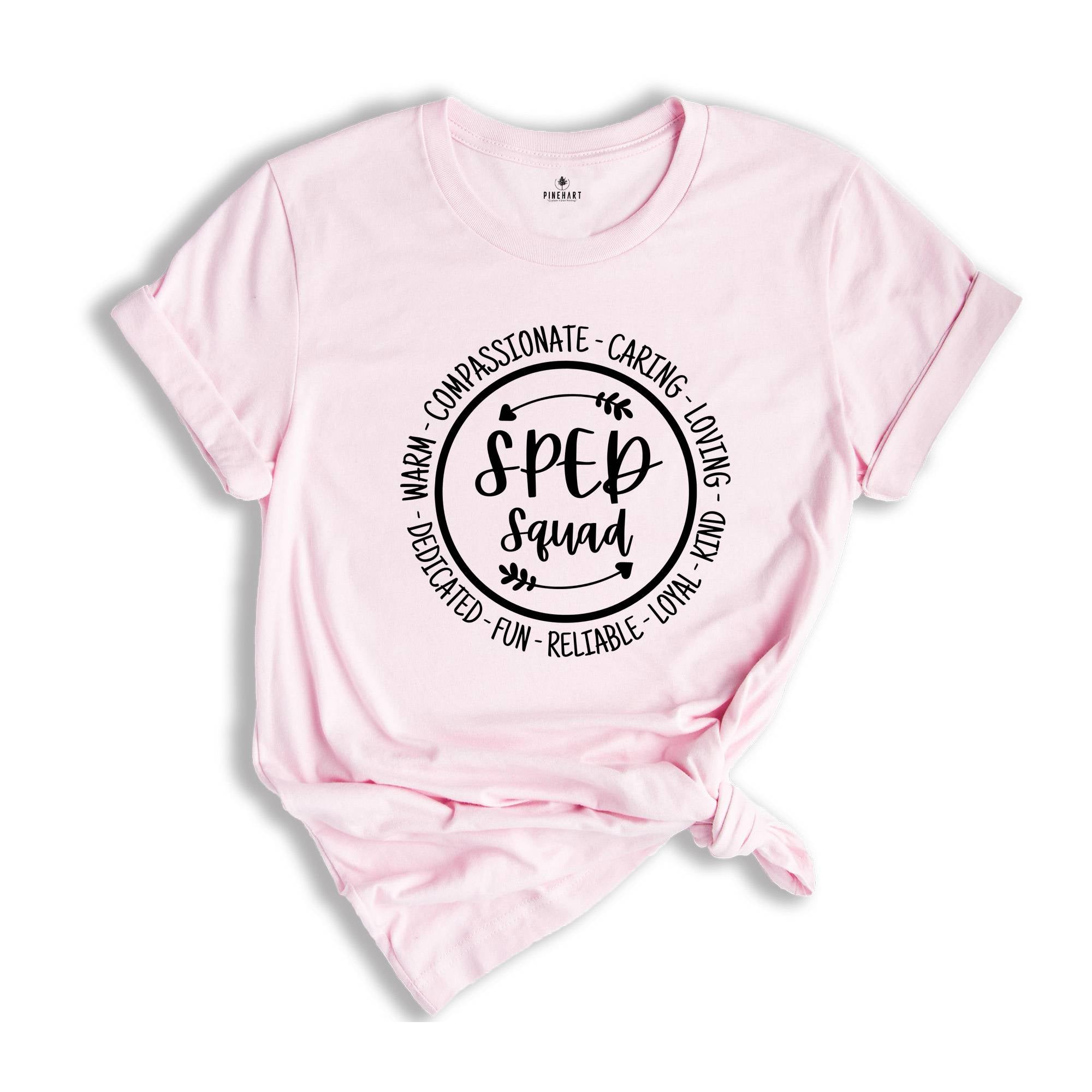 SPED Squad Shirt, Special Education Tee, Sped Teacher T-Shirt, Teacher Appreciation, Teacher Shirt, Sped Shirt, Special Ed Tee